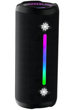 Altavoz Bluetooth Port til 25W IPX7 Sonido Est reo Luces 24H Negro, Nuevo