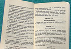 1955 New York Central Railroad Locomotive Engineers NYC Railway Rules Booklet — photo 3