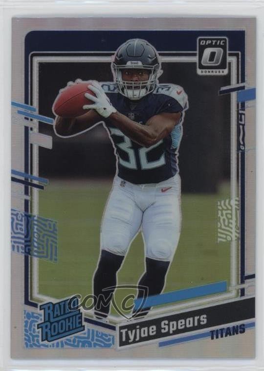 2023 Panini Donruss Optic Rated Rookie Holo Prizm Tyjae Spears #297 Rookie RC