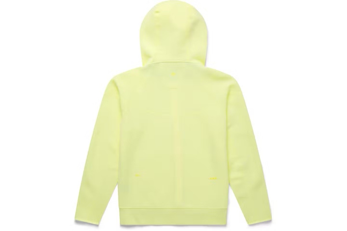 Nike x NOCTA Large Tech Fleece Full Zip Hoodie Citron Tint Mens US