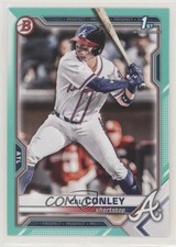 2021 Bowman Draft Aqua 166/199 Cal Conley #BD-70 5h0