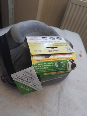 Cabeau Bestes Nackenkissen für Reisen - Evolution Earth Deluxe 360° Kopf Nacken Grau