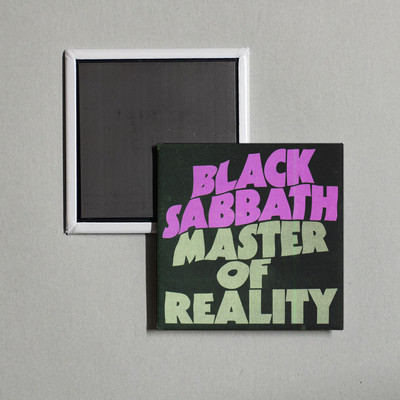 Black Sabbath - Master of Reality (2014 Remaste Album Cover Locker Fridge Magnet