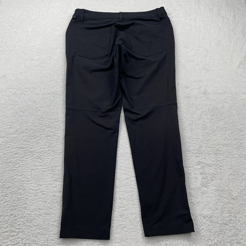 Lululemon ABC Pants Black Athletic Tapered Fit Performance Stretch Mens Sz 32x29 - Picture 7 of 9