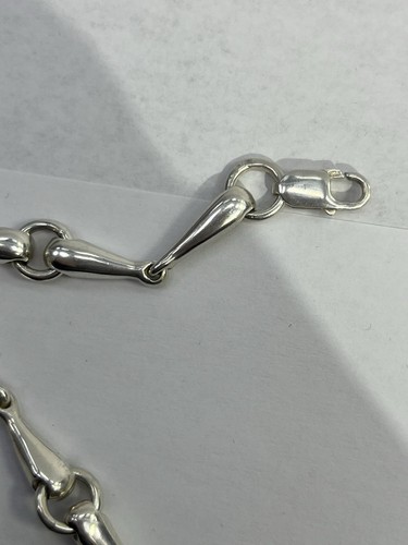 Zina Sterling Silver Link Necklace - Picture 6 of 9
