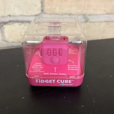 Zuru Fidget Cube by Antsy Labs - Solid Pink Stress Relief Toy Classic Fidget NIP