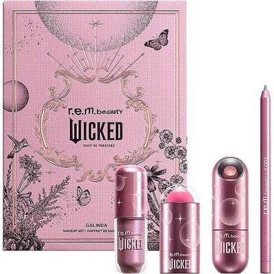 R.E.M. Beauty Wicked Galinda Makeup Set 4 Full Size Products