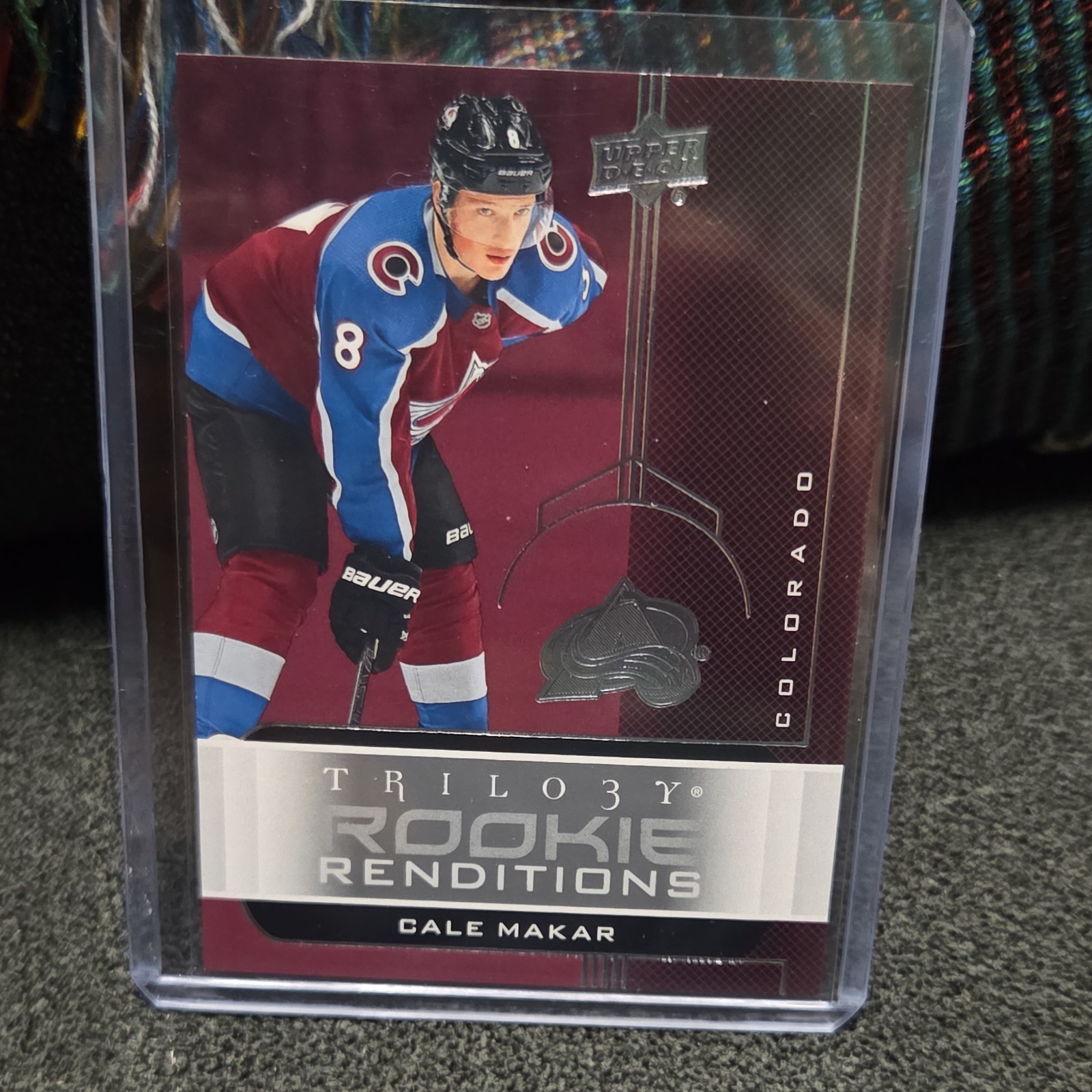 Cale Makar 2019-20 Upper Deck Trilogy Rookie Renditions #RR-1 RC Avalanche
