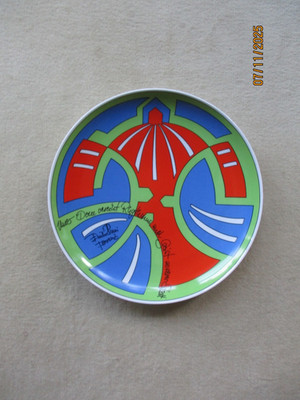 Rosenthal Teller Sammelteller  Emilio Pucci Limitierte Kunstreihen 1684/5000