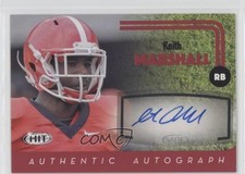 2016 SAGE Hit Auto Red Keith Marshall #A14 Auto 0v1