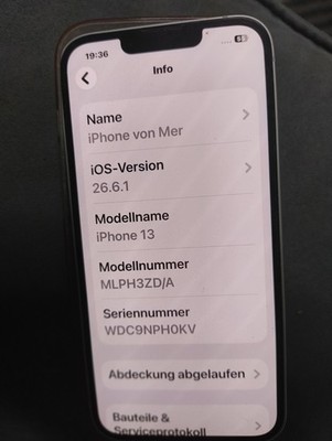 Apple iPhone 13 128GB Rosa - bitte Beschreibung lesen 