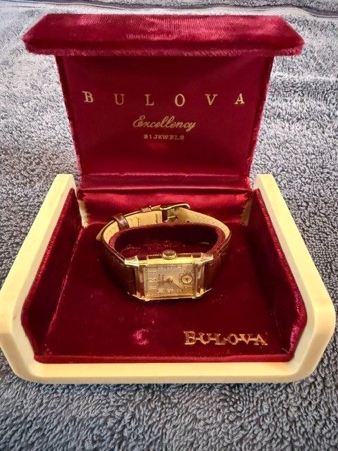 Vintage 1949 Bulova His Excellency 10k GF Mens Watch - Serviced