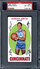 1969-70 Topps #97 Adrian Smith PSA 8