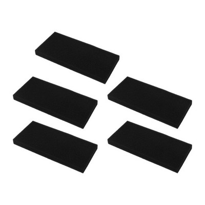 Schwarz Schwammfilter 5er Pack passend für Gorenje DE82ILA/G DE83/I DE83ILA/GI