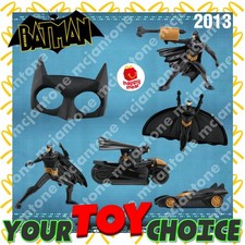 McDonald's 2013 BEWARE THE BATMAN Caped Crusader HERO DC Comics YOUR Toy CHOICE