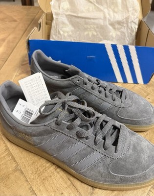 adidas Originals BC Trainer Herren Sneaker Wildleder Grau Low Top EU 44 IE6952