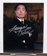 HEROES TV Autograph 8X10 Photo- George Takei/Kaito Nakamura #3 (EBAU-607)