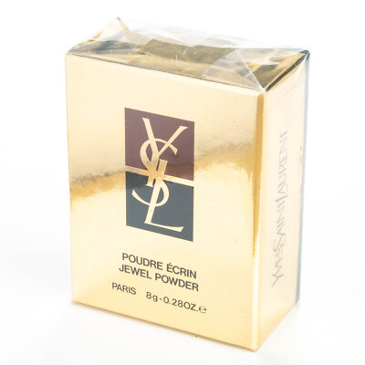 Yves Saint Laurent Jeweled Powder Compact Poudre Ecrin Jewel NEW Sealed Box YSL