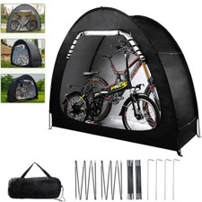 Storage Tent Shed Outdoor Waterproof Bicycle Covers Shelter for Bikes Lawn Mower