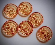 5/8" 2-Hole Copper 'Crystal' Craft/Clothing Buttons