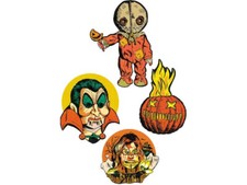 Trick 'r Treat Sam Wall Decor Halloween Party Supplies Haunted House Horror New