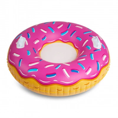 Big Mouth 3 Foot Wide Giant Frosted Donut Snow Tube Tubing Sled Sledding BMST-PD