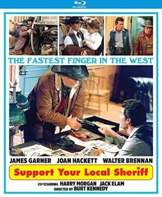 BLU-RAY Support Your Local Sheriff (1969) NEW James Garner