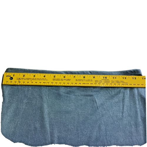 Fashion Nova Sophisticated Lady Slinky Skirt/Hankerchief Top Set Lt Blue Size Lg - Picture 6 of 7