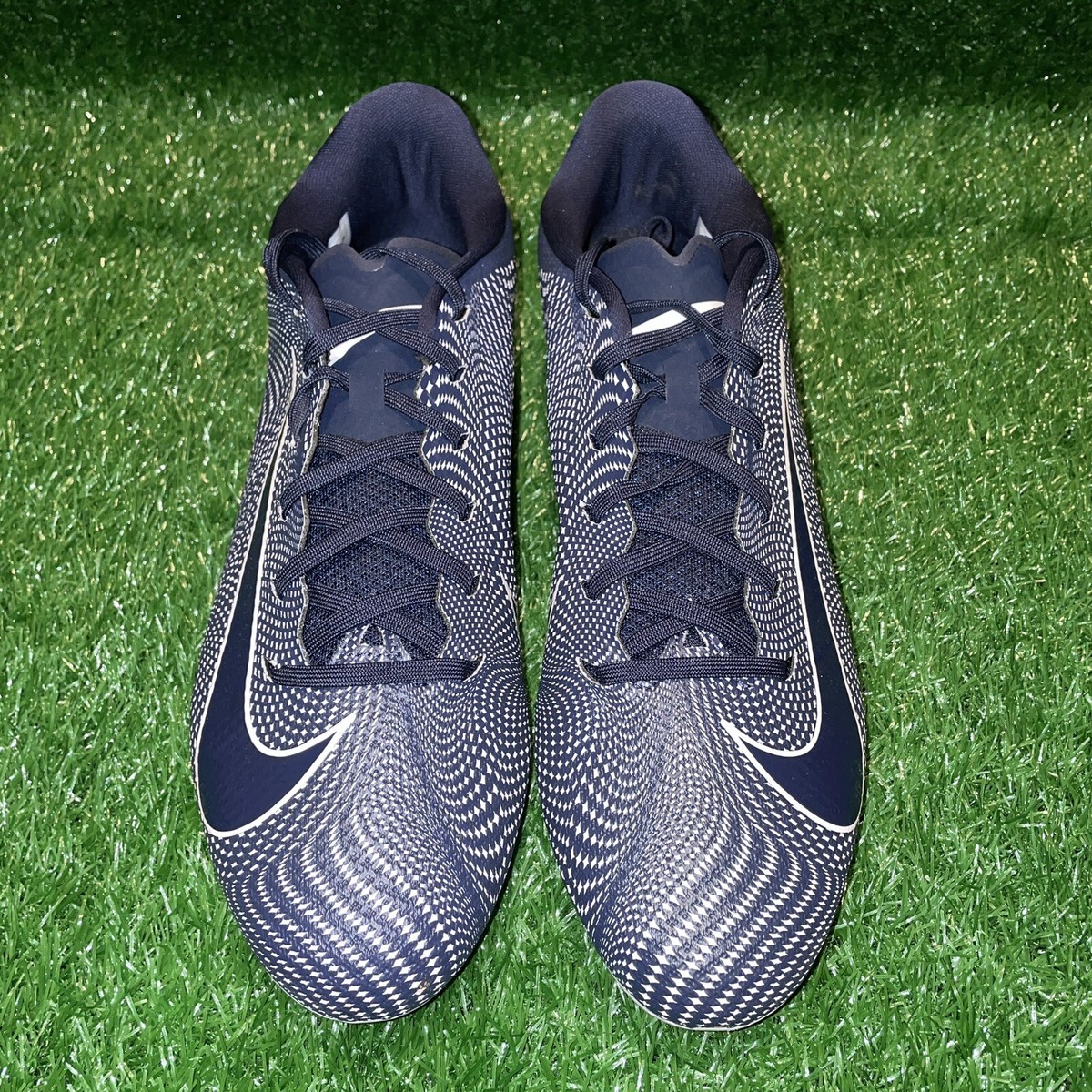 Nike Vapor Edge Team Football Cleats Men's Size 10.5 Navy Blue