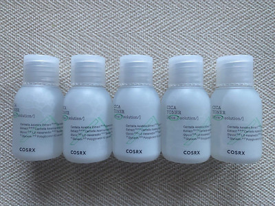  5x COSRX Pure Fit Cica Toner Sensitive Skin~ 1 oz ea~ 5 oz total Travel Sample