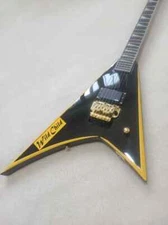 Custom RR24 Rhoads Electric Guitar Alexi Laiho Black Active Pickups Guitar