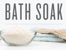 Oatmeal Bath Soak 8 lbs Choose from 30 Scents | Epsom Salt | Sea Salt | Oatmeal
