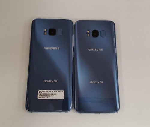 Lot Of 2 Samsung Galaxy S8 SM-G950U 64GB Blue Unlocked **Read** - Picture 3 of 5