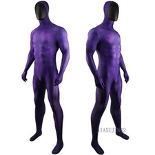 Movies The Phantom Costume Cosplay Halloween Bodysuit Jumpsuit Party Suit Men