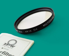 Genuine B W 55mm 55 E KR 1.5x 1.1x multicoated Filter
