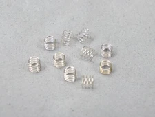 HO Slot Car Parts - HCS - Aurora AFX Pick Up Shoe SPRINGS Lot of 5 Sets - New