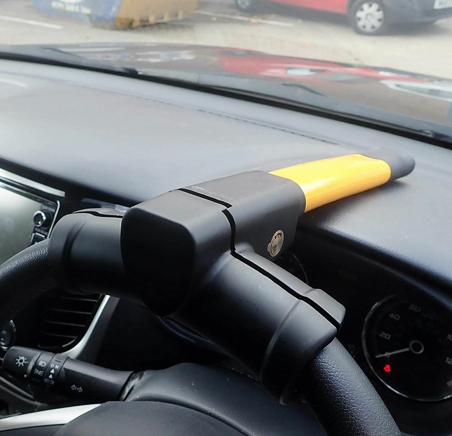 TBar Car Steering Wheel Lock Wheel Immobiliser Deter Thieves fits BMW