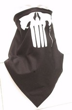 Windproof fleece Pun-isher lined bandana scarf Fierce Face Protection mask