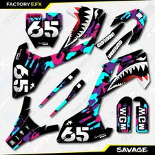Nebula Savage Camo Racing Graphics Kit fits 17-24 Husqvarna TC65 TC 65 Sticker
