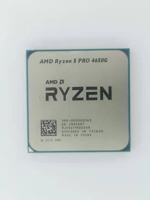 AMD R5 Ryzen 5 Pro 4650G 3.70Ghz 6-Core 65W L3-8MB DDR4 AM4 CPU Processor