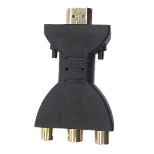 Plug&Play AV Audio Video Adapter Converter HDMI Male to 3 RCA Female Composite a