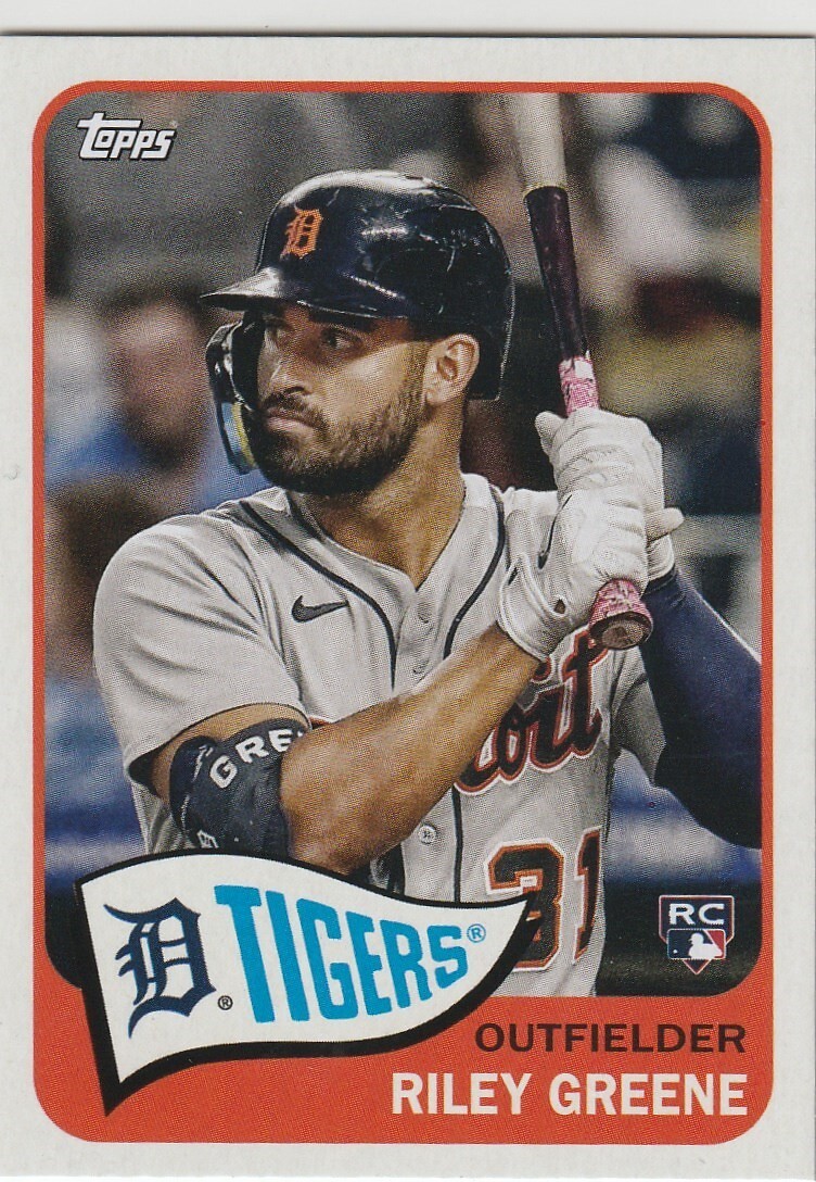 2023 Topps Archives #113 Riley Greene RC Detroit Tigers