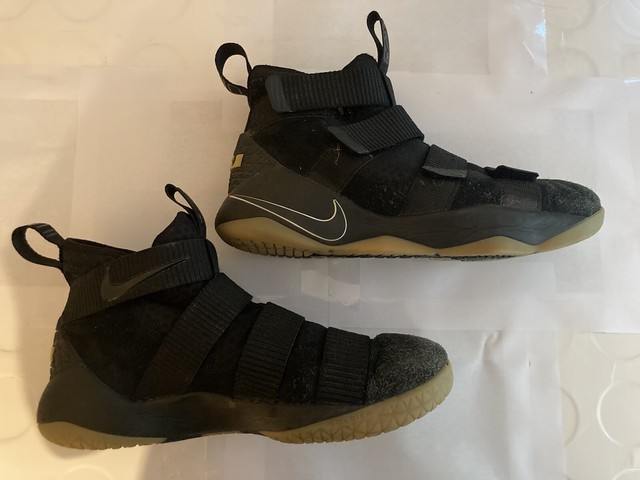 Size 8 - Nike LeBron Soldier 11 Olive 