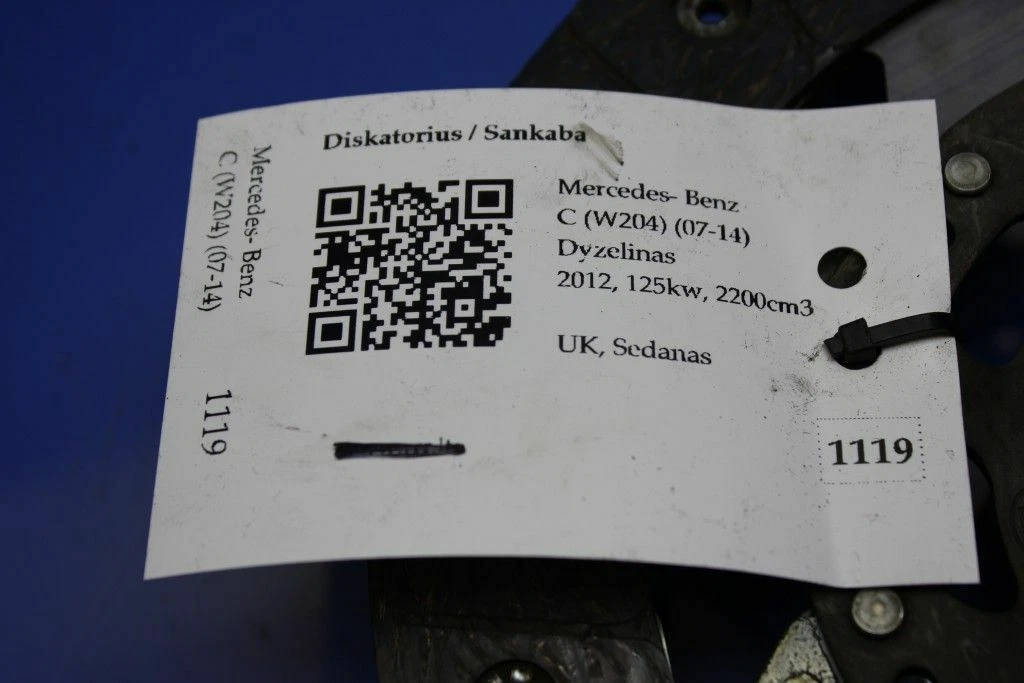 Mercedes-Benz C W204 2012 C220 CDI cluch pressure plate 123051410  