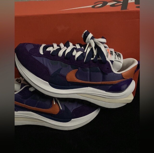 Nike VaporWaffle x Sacai Dark Iris | eBay