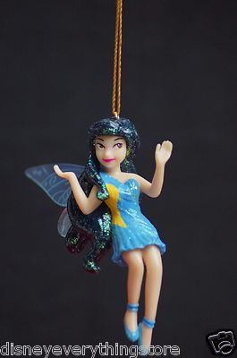 DISNEY TINKER BELL PIXIE HOLLOW SILVERMIST CUSTOM CHRISTMAS ORNAMENT NEW SO CUTE
