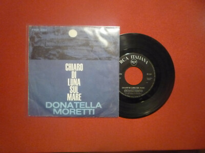 ''7'' - D. MOTETTI - CHIARO DI LUNA SUL MARE / PIU' DI UN ANNO - EX+EX+