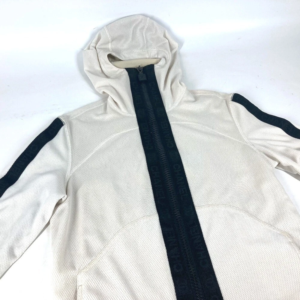 Parka CHANEL P23616 04P Sports CC Mark Abbigliamento Top Capispalla Manica Lunga con Cappuccio