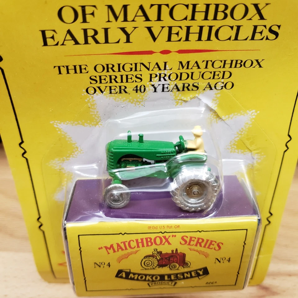Matchbox Originals Massey Harris Tractor Moko Lesney Reproduction Diecast - Image 4 of 4