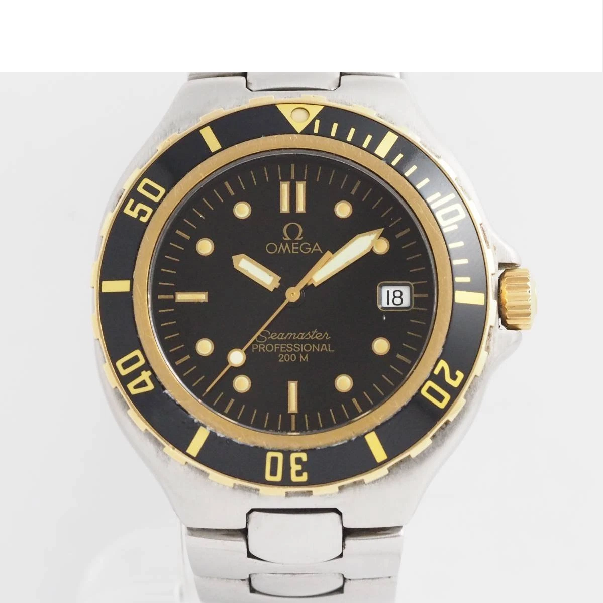 OMEGA Watch Seamaster Professional 200m Turtle Model SS YG Quartz